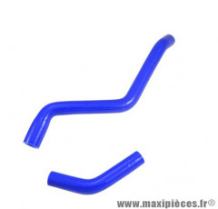 Durite eau silicone Tun'r pour moto derbi senda euro 3 bleu