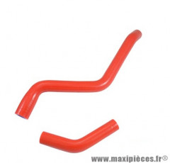 Durite eau silicone Tun'r pour moto derbi senda euro 3 rouge