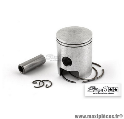 Piston 50cc StreetRace Fonte" marque Stage 6 diamètre 40mm pour Derbi Euro2 / Euro3