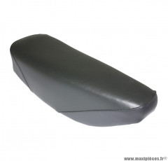 Selle biplace noir pour cyclomoteur