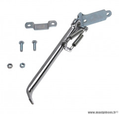 Béquille latérale chrome pour cyclomoteur peugeot 103 spx-rcx