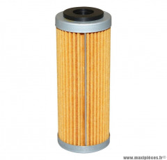 Filtre à huile Hiflofiltro HF652 (33x87mm) pièce pour Moto : KTM 250 EXC 2013>, 350 EXC 2012>, 400-450-530 EXC 2008>-HUSQVARNA 250-350-450 FC 2014>, 250-350 FE 2014>, 450 FS 2016>