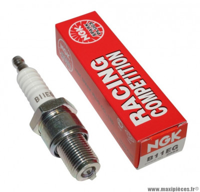 Bougie ngk b11eg (2055) pièce pour Scooter, Mécaboite, Mobylette, Maxi Scooter, Moto, Quad