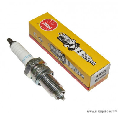 Bougie ngk dpr9z (4830) pièce pour Scooter, Mécaboite, Mobylette, Maxi Scooter, Moto, Quad