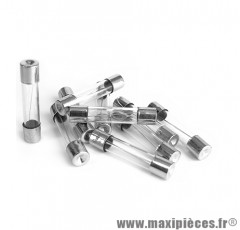 Kit 10 fusibles verre 6x30 8A