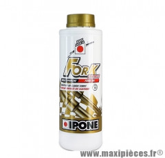 Huile Ipone fourche fork synthetic 10 vendu en 1L pièce pour Scooter, Mécaboite, Mobylette, Moto, Quad, Maxi Scooter