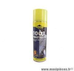 Lubrifiant Putoline 1001 spécial pièces métalliques (aérosol) vendu en 500ml pièce pour Scooter, Mécaboite, Mobylette, Maxi Scooter, Moto, Quad