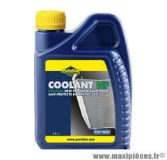 Liquide de refroidissement Putoline coolant vendu en 1L pièce pour Scooter, Mécaboite, Mobylette, Maxi Scooter, Moto, Quad
