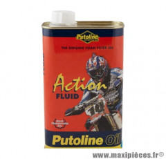 Huile Putoline filtre à air action fluid vendu en 1L pièce pour Scooter, Mécaboite, Mobylette, Maxi Scooter, Quad, Moto