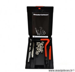 Coffret de 20 pièces réparation filetage m8x1.25 - taraud / filiere / helicoil