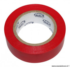 Ruban adhésif isolant rouge 19mm x 10m