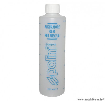 Doseur huile / récuperateur fluide polini avec bouchon (250ml)