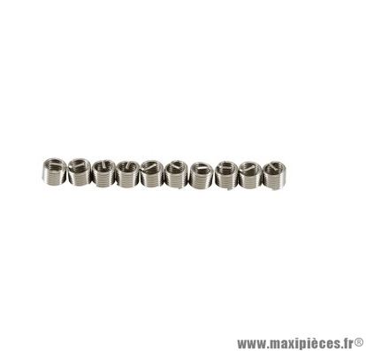 Helicoil / filet raporte réparation filetage m7x1.0 (10 pièces)