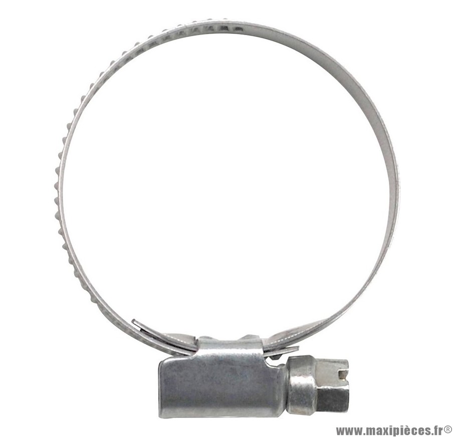 Collier de serrage metal 25x40 (sachet de 10) largeur 9mm pièce pour Scooter, Mécaboite, Mobylette, Maxi Scooter, Moto, Quad
