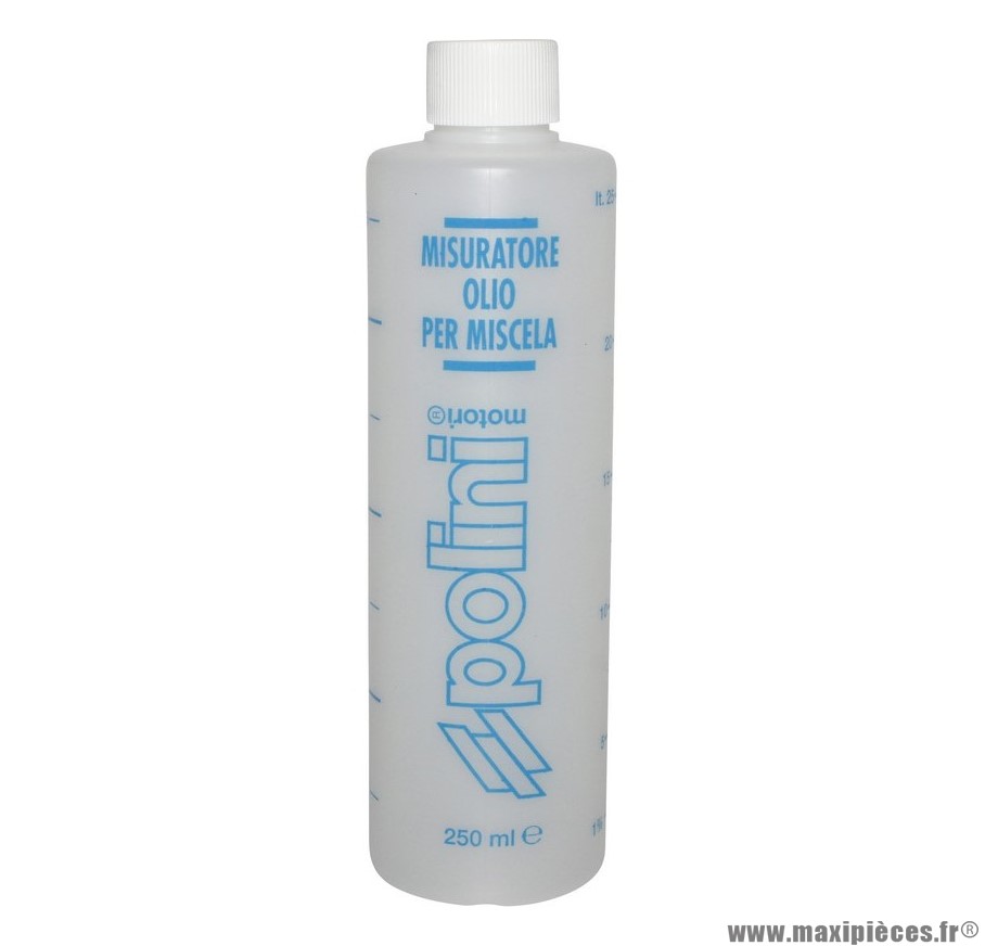 Doseur huile / récuperateur fluide polini avec bouchon (250ml)