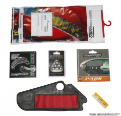 Kit entretien pour scooter kymco agility 4T après 2006 (12 pouces)