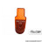 Réhausseur d'amortisseur CNC +40mm Stage 6 couleur Orange pour MBK Booster / Nitro homologué
