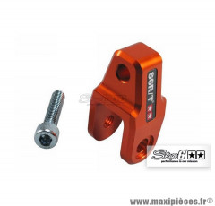 Réhausseur d'amortisseur CNC +40mm Stage 6 couleur Orange pour MBK Booster / Nitro homologué