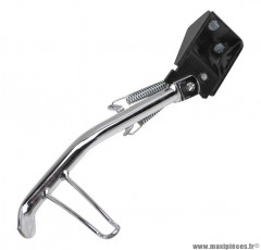 Béquille latérale chrome pour scooter peugeot 50 trekker, tkr, squab