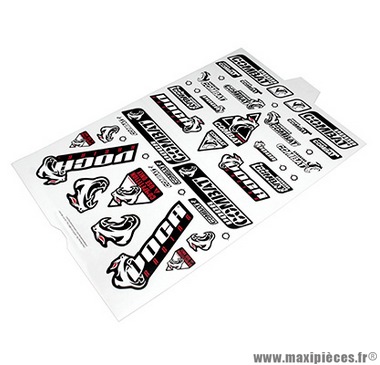 Planche 46 autocollants Voca Racing (45x35cm) * Déstockage !