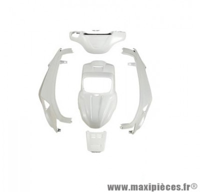 Kit carrosserie Tun'r (4 pièces) new design blanc pour scooter booster / bw's après 2004