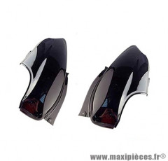 Coque arrière noir pour scooter ovetto / neo's après 2007