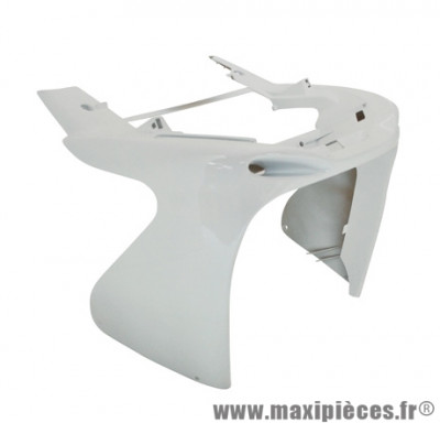 Tablier avant / face avant inférieur blanc type origine pour scooter nitro / aerox de 97 à 2012