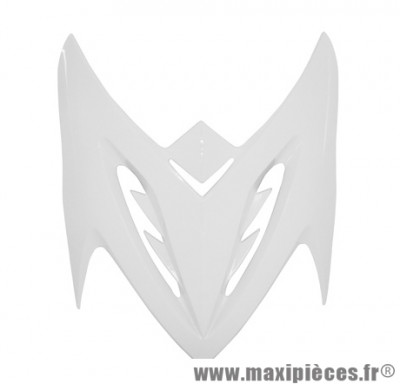 Dessus tablier avant blanc pour scooter mbk stunt / yamaha slider naked après 2005
