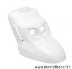 Tablier avant Replay design édition blanc brillant (livré avec kit éclairage) pour scooter mbk booster / yamaha bws après 2004