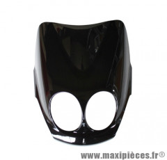 Tablier face avant supérieur noir pour scooter mbk ovetto / yamaha neo's après 2008