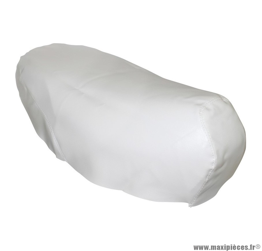 Housse de selle blanc pour scoot mbk booster / yamaha bws 2004>
