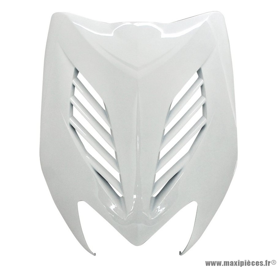 Tablier avant design blanc pour scooter mbk nitro / yamaha aerox 1997>2012
