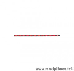 Feu décoratif 18 leds rouge fixes (bande 3m 50cm)