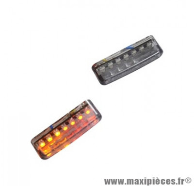 Clignotant Tun'r dasher leds smd avec feu stop intégré homologué (livré sans fixation)