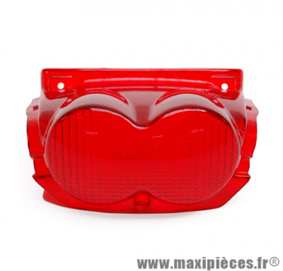 Cabochon feu arrière rouge pour scooter mbk ovetto / yamaha neos 1997>2007