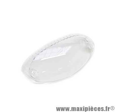 Cabochon feu arrière transparent pour scooter ludix