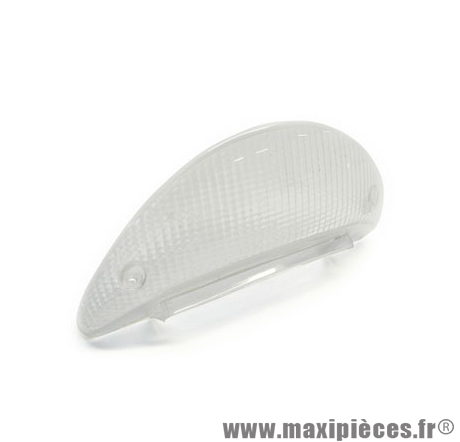 Cabochon feu arrière transparent pour scooter / cyclo nitro / 51 magnum / oliver / keeway