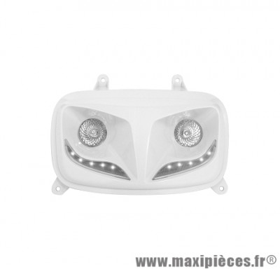 Double optique r8 blanc (halogène 2x20w) pour booster / bw's après 2004