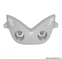 Double optique Replay RR (2x MR16) blanc pour scooter mbk nitro / yamaha aerox 1997>2012