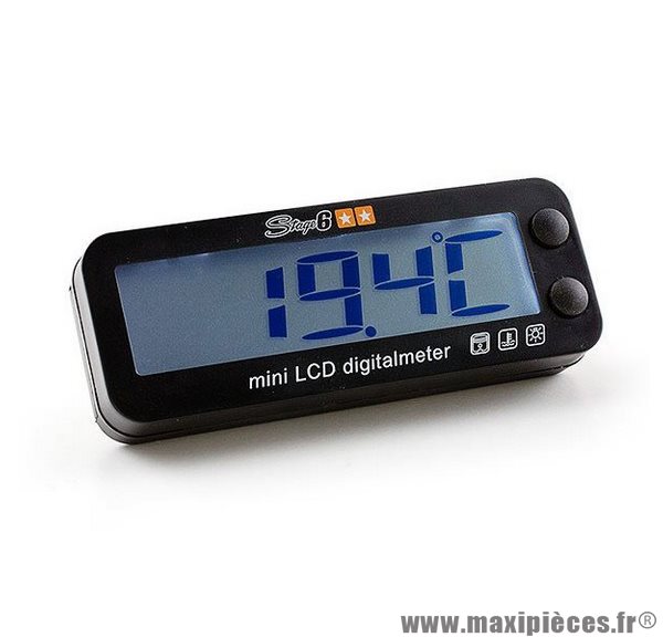 Compte-tours digital Stage 6 MKII multifonctions éclairage couleur bleu