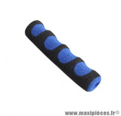 Mousse levier frein noir / bleu 100mm