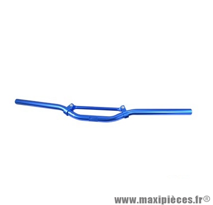 Guidon Tun'r cross alu bleu (diamètre 22 / l600) pour scooter