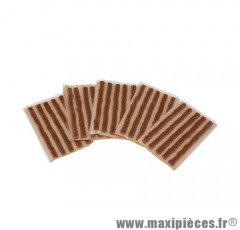 Lot de 25 mèches-tresse pneu 100mm