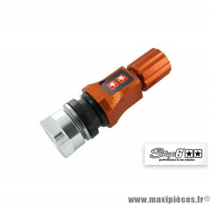 Valve de pneu CNC complète Stage 6 couleur orange