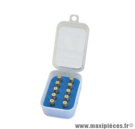 Gicleur polini pour carbu polini/keihin 60 a 78 (coffret de 10) pièce pour Scooter, Mécaboite, Mobylette, Maxi Scooter, Moto, Quad