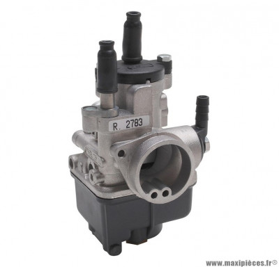 Carburateur dellorto phbl 25 bd (montage souple - sans graissage - starter a cable) (ref 2783) pièce pour Scooter, Mécaboite, Mobylette, Maxi Scooter, Moto, Quad
