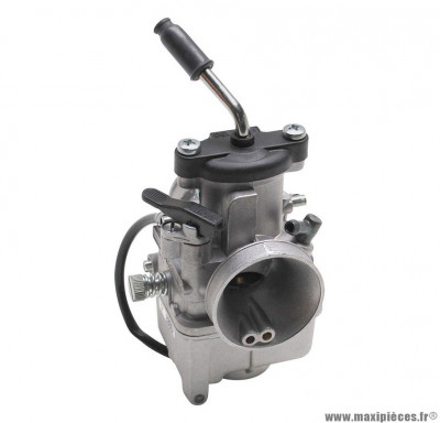 Carburateur dellorto vhst 26 bs (boisseau plat - montage souple - sans graissage - starter a levier) (ref 9355) pièce pour Scooter, Mécaboite, Mobylette, Maxi Scooter, Moto, Quad