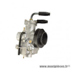 Carbu polini cp 17.5 (depression / graissage) starter a cable avec adaptateur d37 pièce pour Scooter, Mécaboite, Mobylette, Maxi Scooter, Moto, Quad