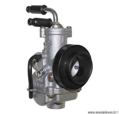 Carburateur polini cp 17,5 (avec depresssion+graissage, starter manuel) (201.1702) pièce pour Scooter, Mécaboite, Mobylette, Maxi Scooter, Moto, Quad