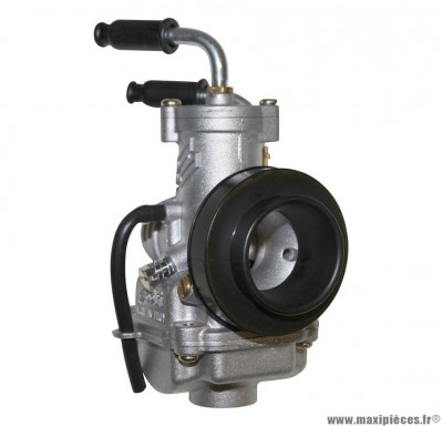 Carburateur polini cp 19 (avec depresssion+graissage, starter manuel) (201.1902) pièce pour Scooter, Mécaboite, Mobylette, Maxi Scooter, Moto, Quad